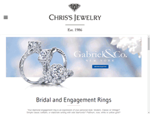 Tablet Screenshot of chris-jewelry.com